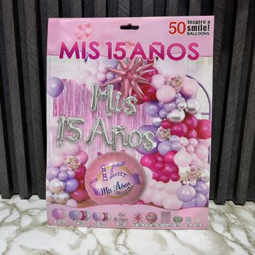 Imagen del producto ARCO 15 AÑOS ROSA