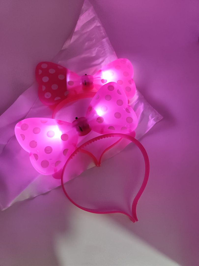 Diadema mini con luz 