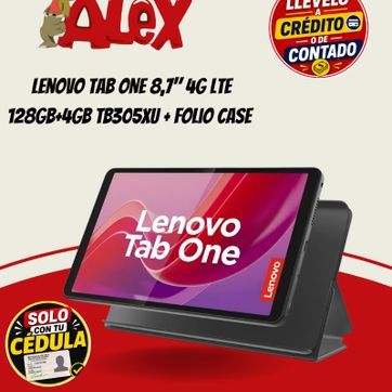 Imagen del producto Lenovo Tab ONE 8,7" 4G LTE 128GB+4GB TB305XU + Folio Case 