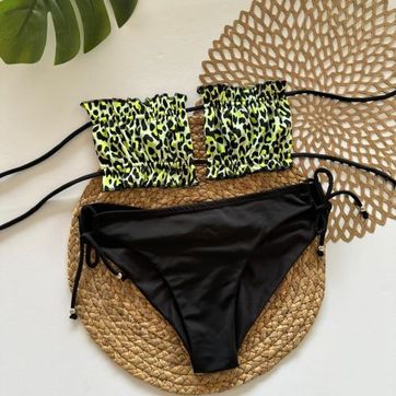 Imagen del producto Sara animal print/negro