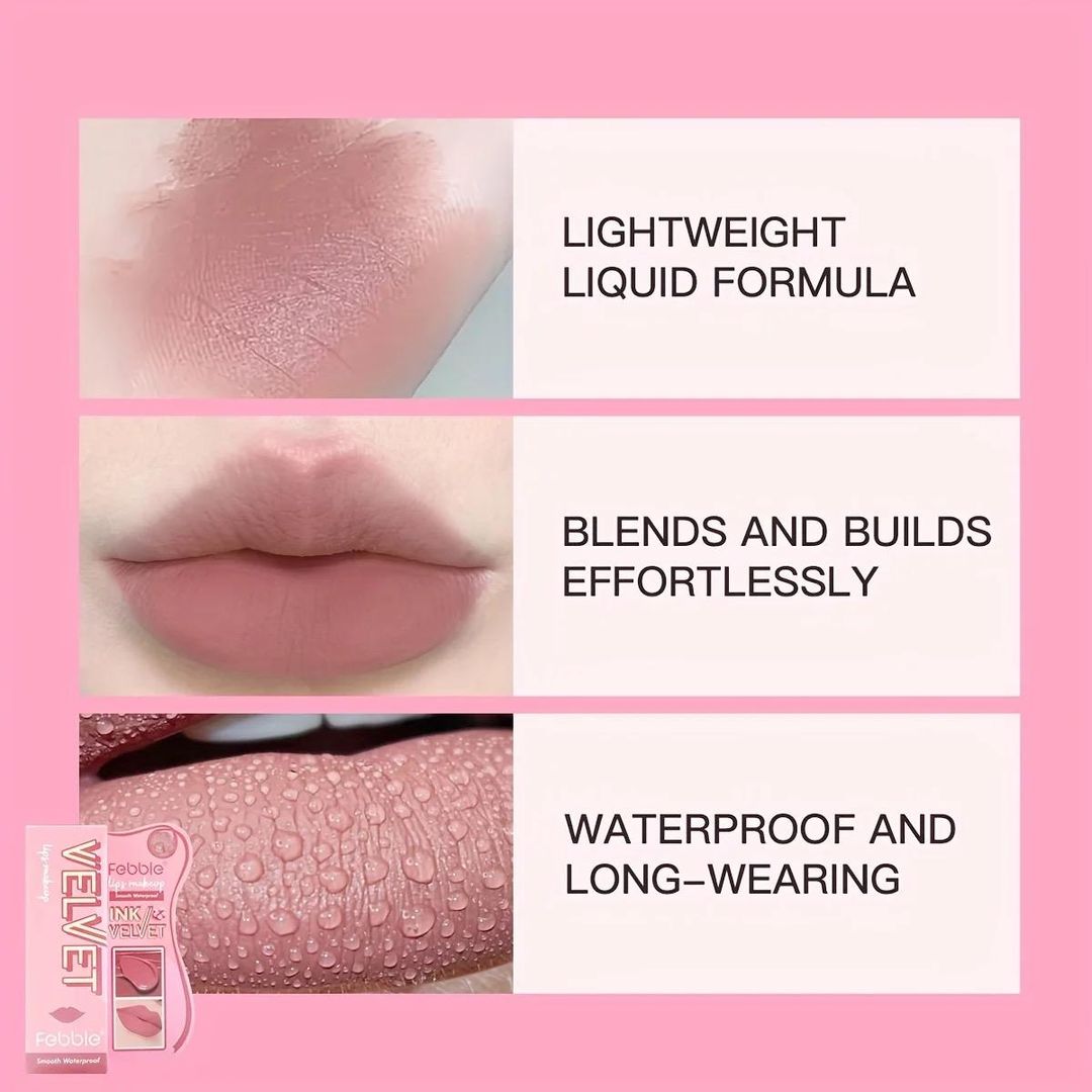 INK VELVET Brillo de labios FEBBLE