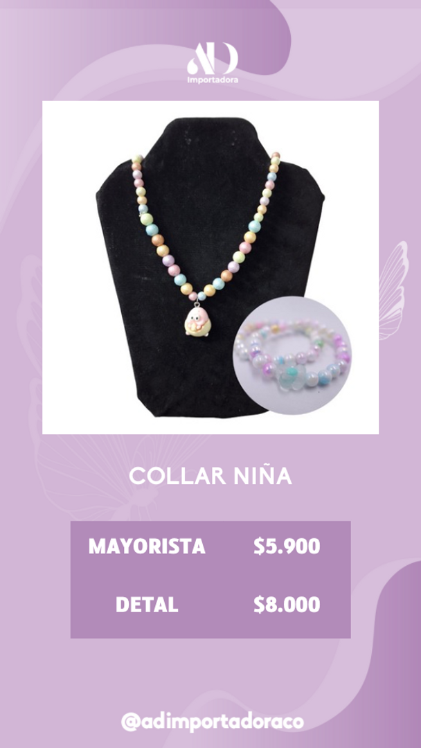 COLLAR + MANILLA NIÑA