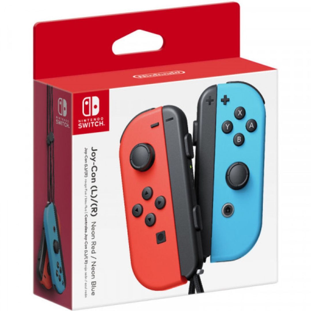 CONTROL NINTENDO SWITCH JOY-CON NEON ROJO AZUL