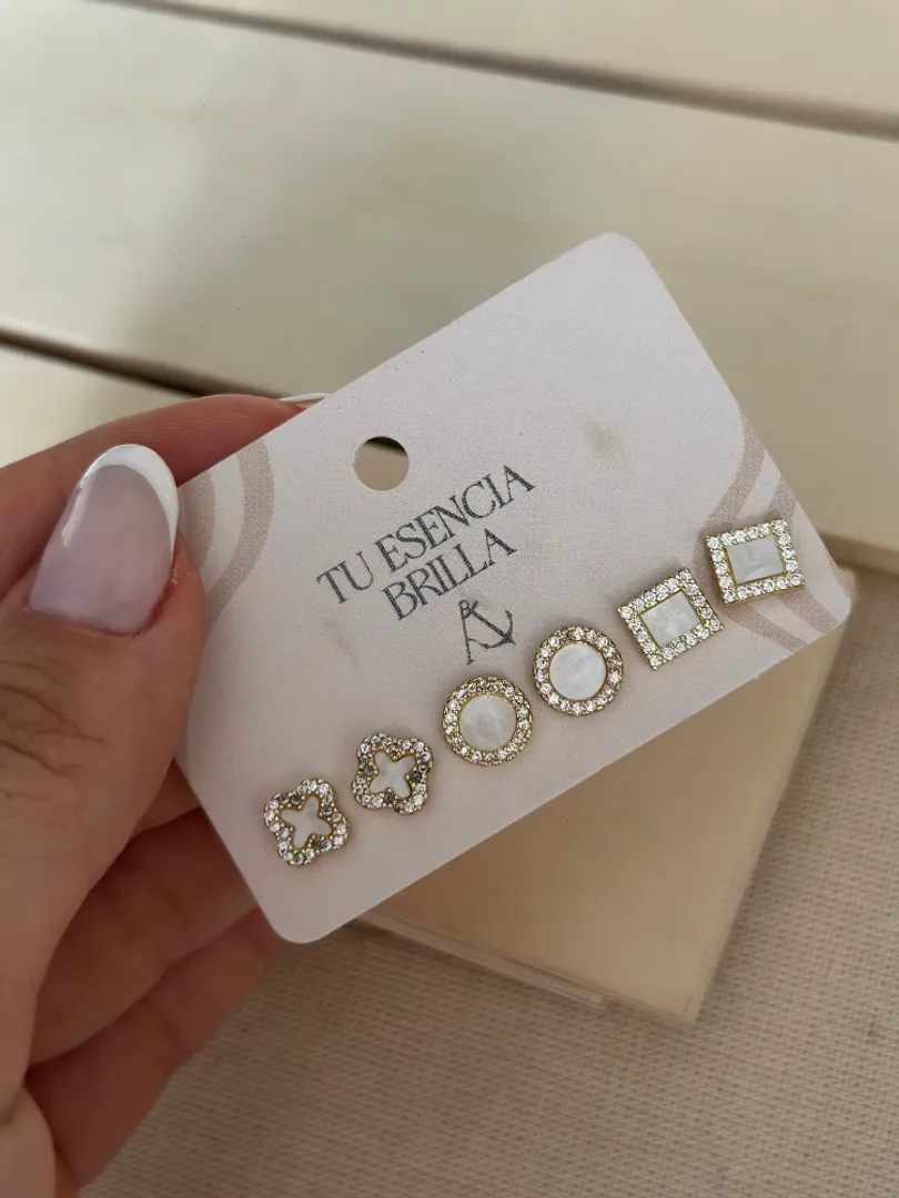 Set topo vancleef blanco 