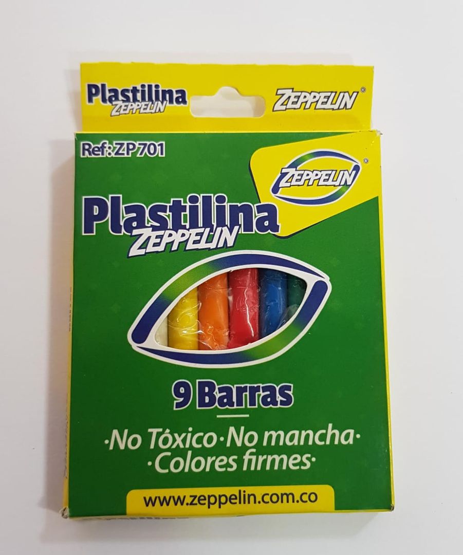 PLASTILINA CORTA X9 