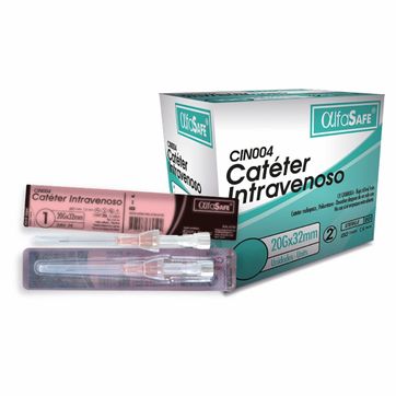 Imagen del producto CATETER 20G X 32MM ALFASAFE UNIDAD