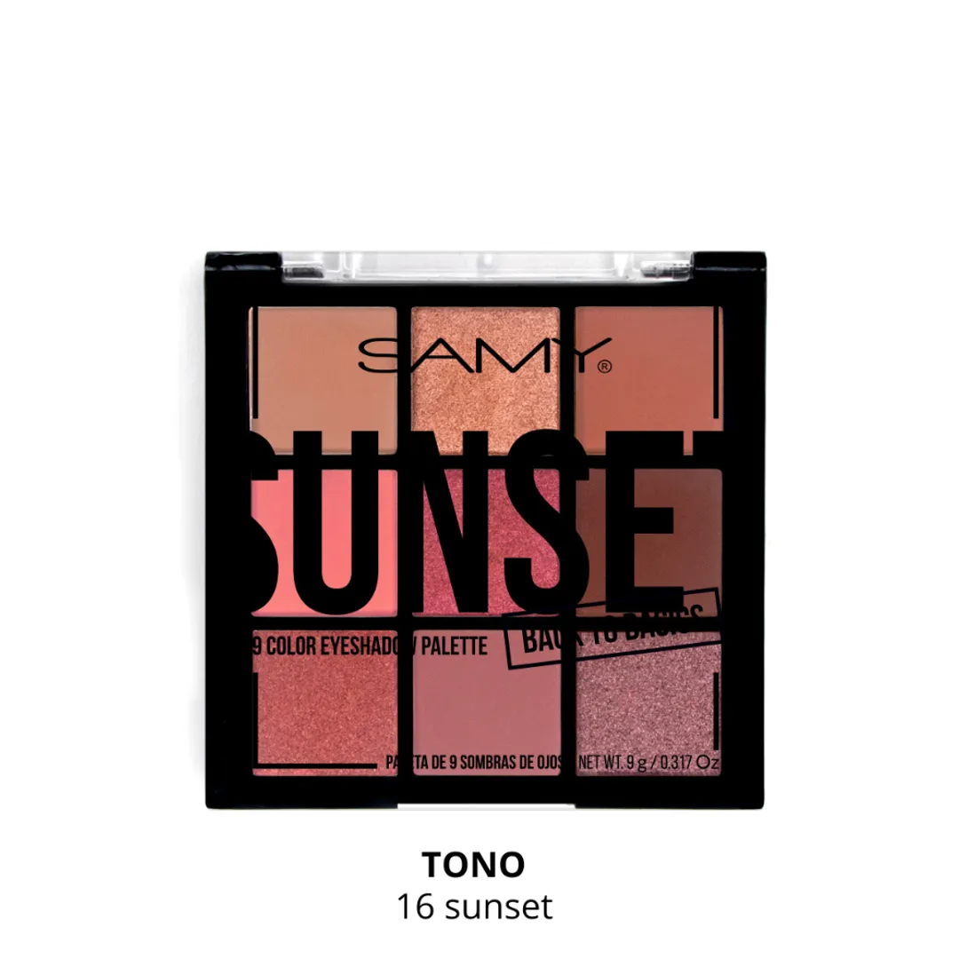 PALETA  DE SOMBRAS X 9
