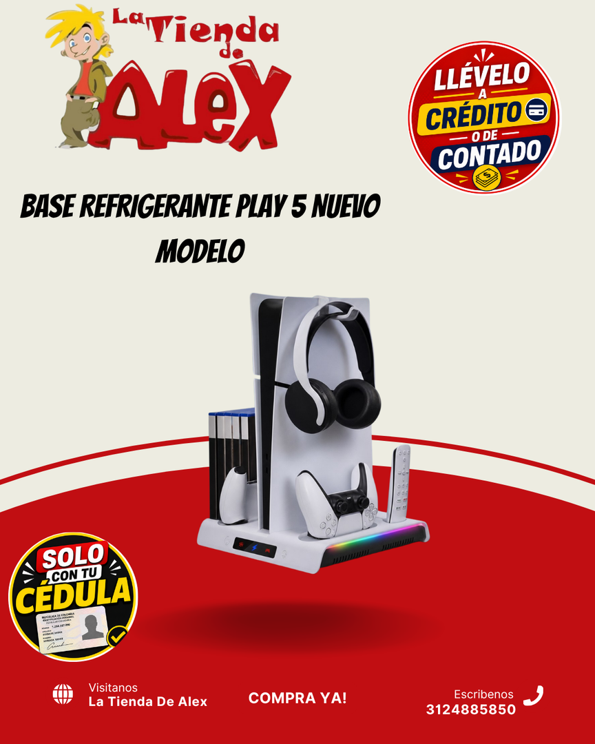 BASE REFRIGERANTE PLAY 5 NUEVO MODELO