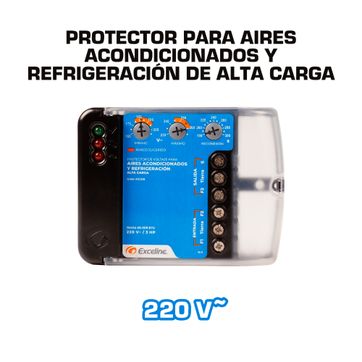 Imagen del producto PROTECTOR CONTRA ALTO Y BAJO VOLTAJE PARA EQUIPOS DE REFRIGERACION 220 VAC.