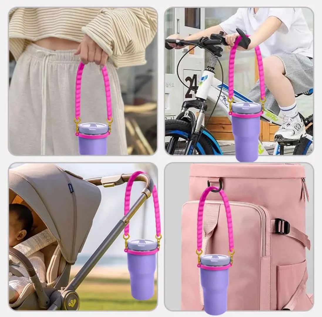 Correa de silicón para botellas 