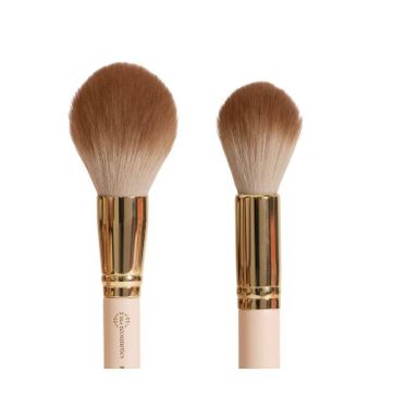 BROCHA DOBLE PARA POLVO Y RUBOR MIIS COSMETICS - imagen 2