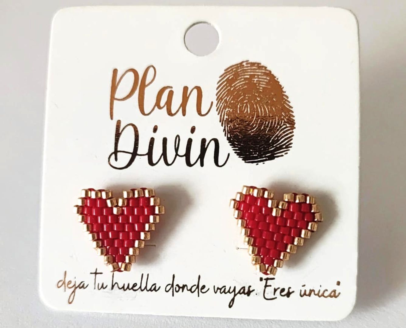 Topo Corazón Mini Miyuki