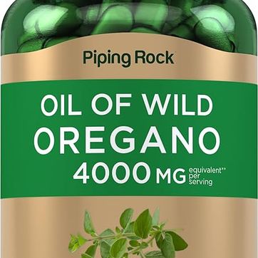 Aceite de orégano de 4000 mg  200 píl PIPING ROCK - imagen 1