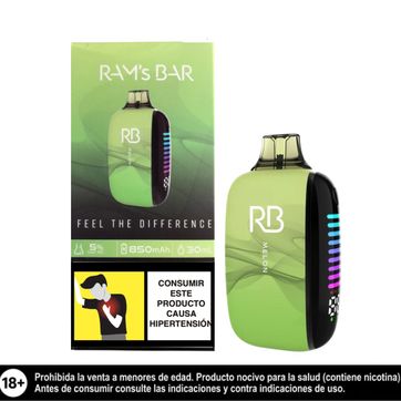 Imagen del producto Vape Rams Bar Melon 30.000 Puffs
