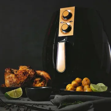 FREIDORA AIRE KDF540 NEGRA 7LIT BIG HOME ELEMENTS - imagen 2