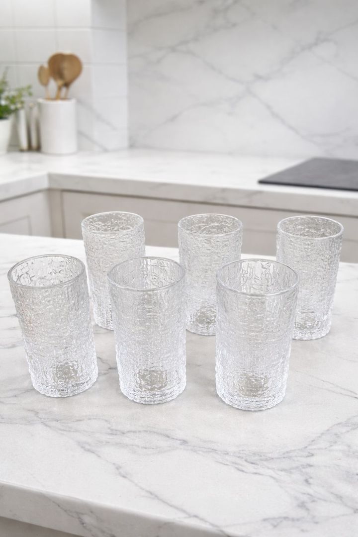Set vasos vidrio  x6