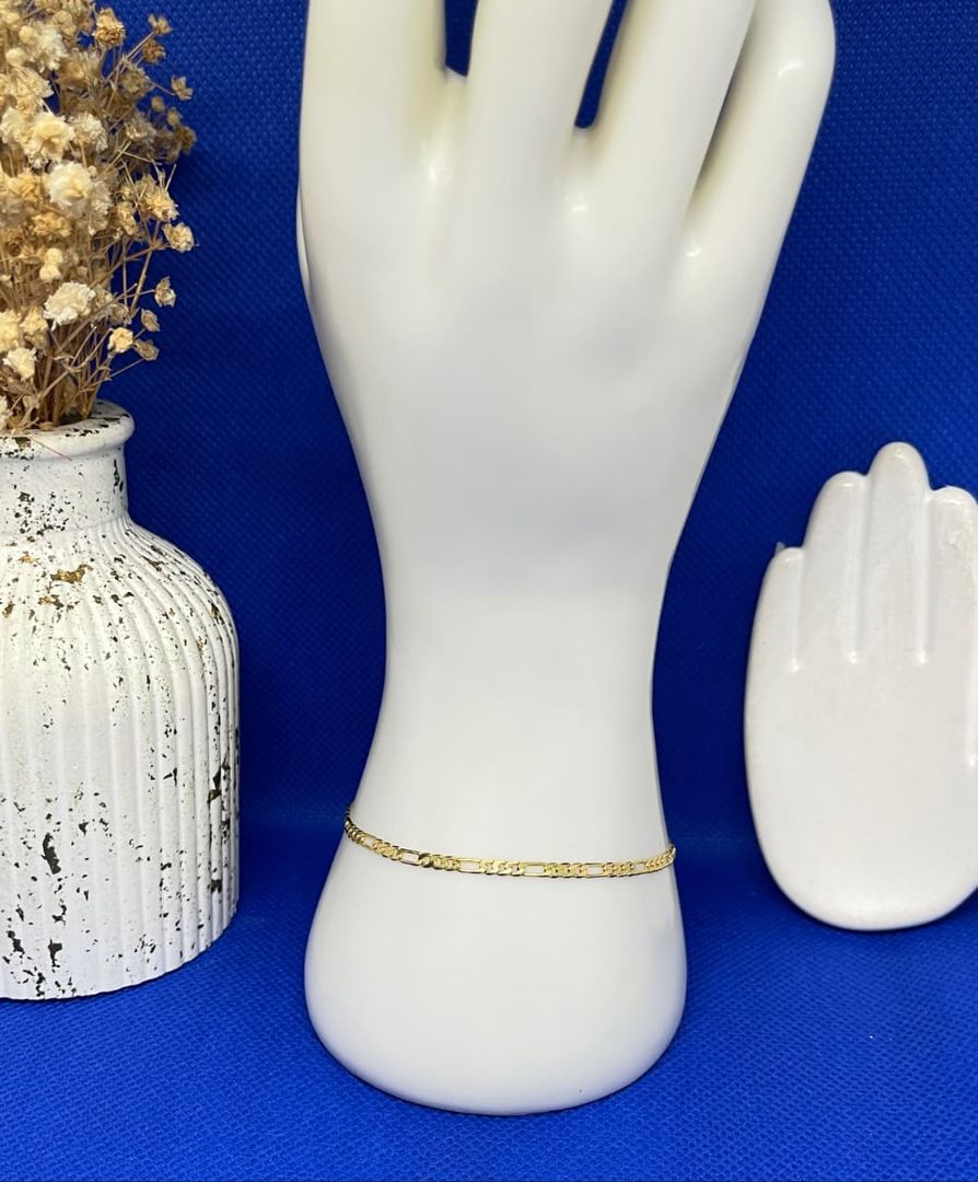 Pulsera cartier 3*1 de 2mm de 18cm 