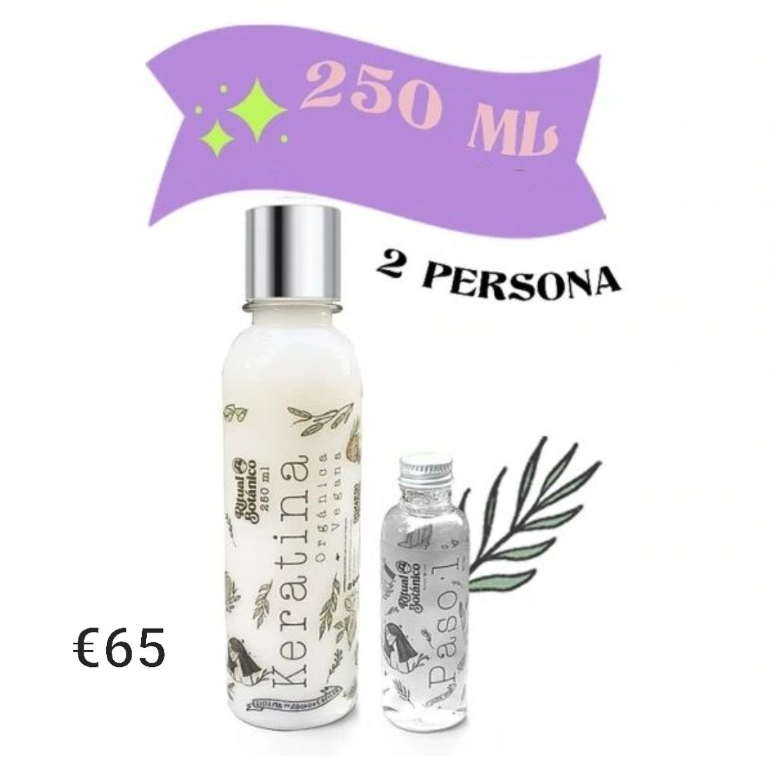 Ritual Botánico keratina Orgánica vegana 250ml