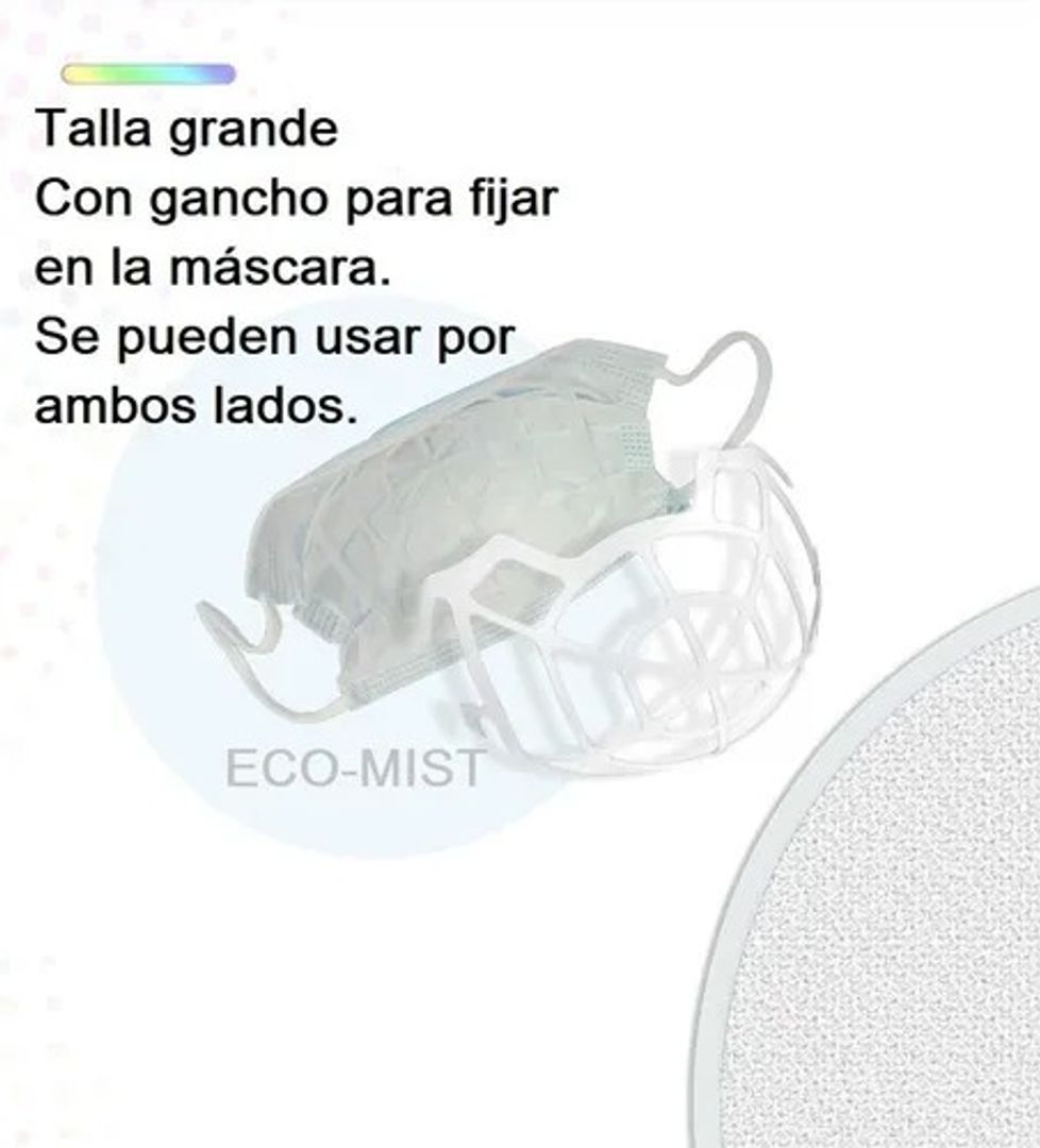 soporte 3d para tapabocas