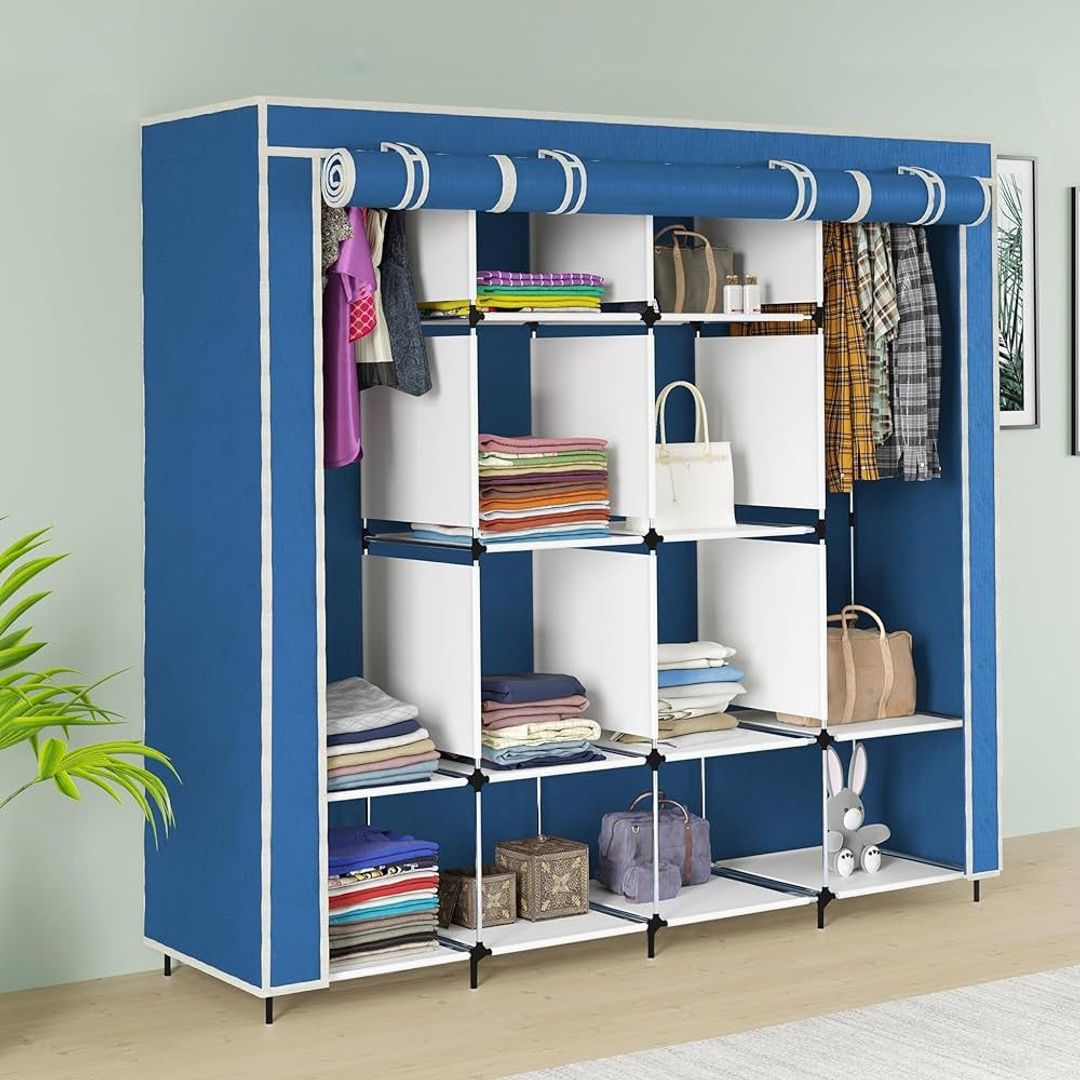 Closet Ropero De 4 Módulos Armario Armable Portatil