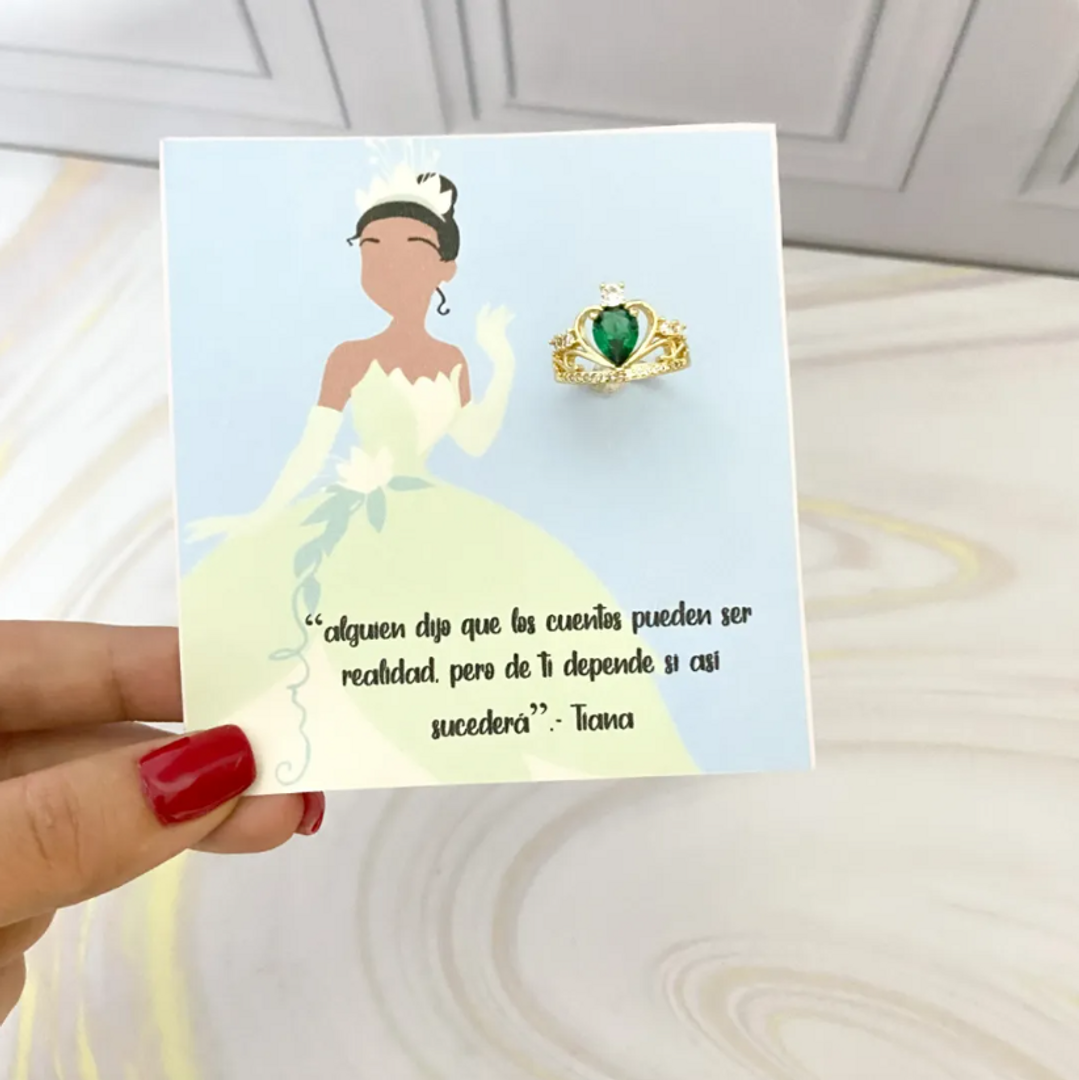 ANILLO TIANA CORONA