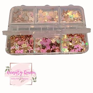 Imagen del producto Decoracion Mariposa Glitter