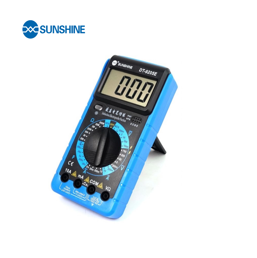MULTIMETRO DIGITAL SUNSHINE DT-9205E