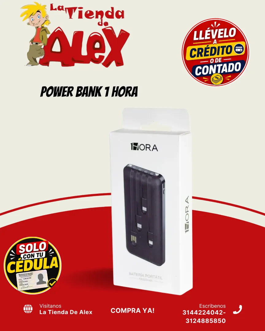 Power Bank 1 Hora