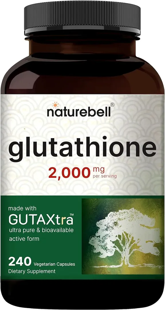 Glutatión 2,000 mg  240 cáp NATUREBELL