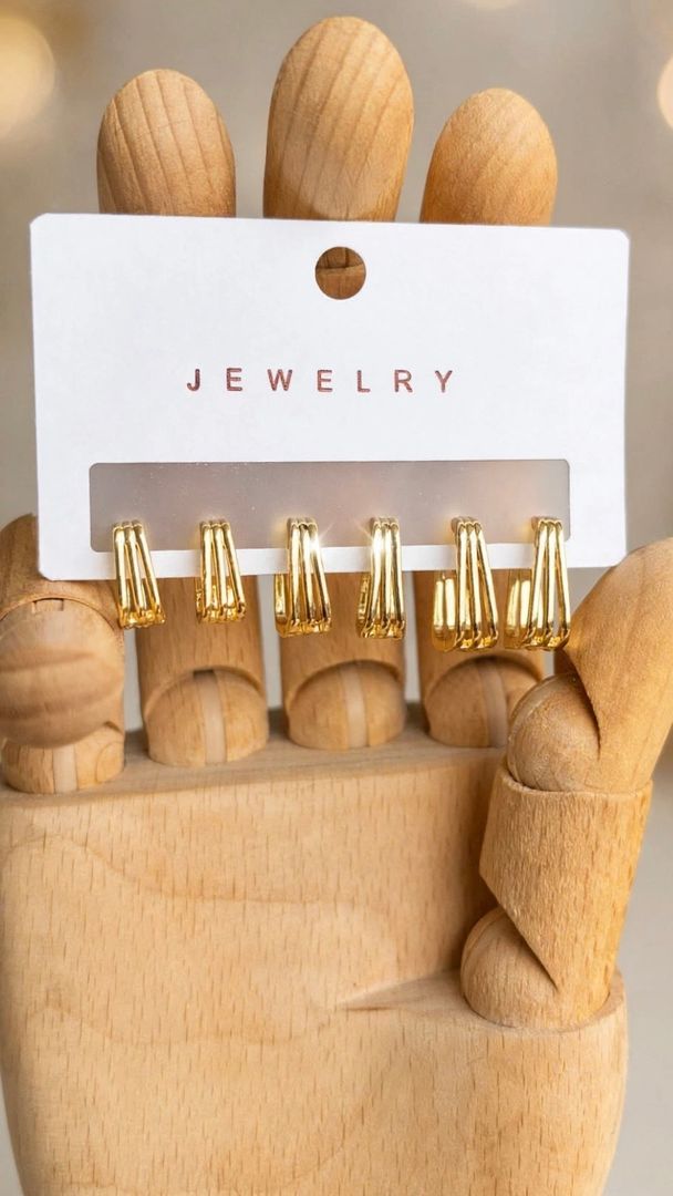 Set Triple Hoops