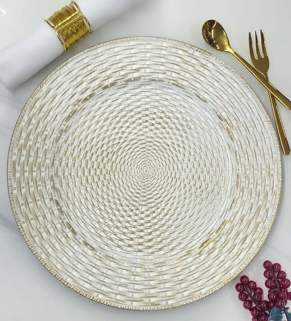 Plato Bajo de melamina 33cm