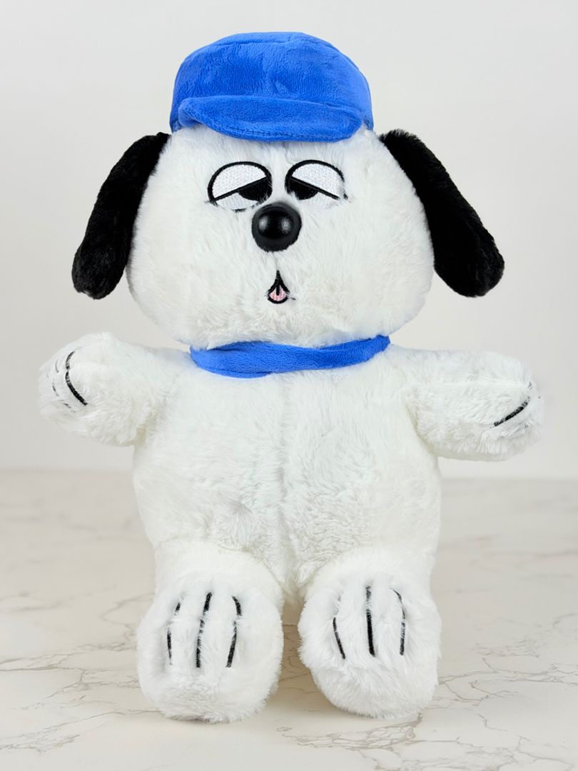 PERRO CON GORRO 30CM