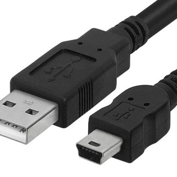 Cable 5 pines mini USB - imagen 1