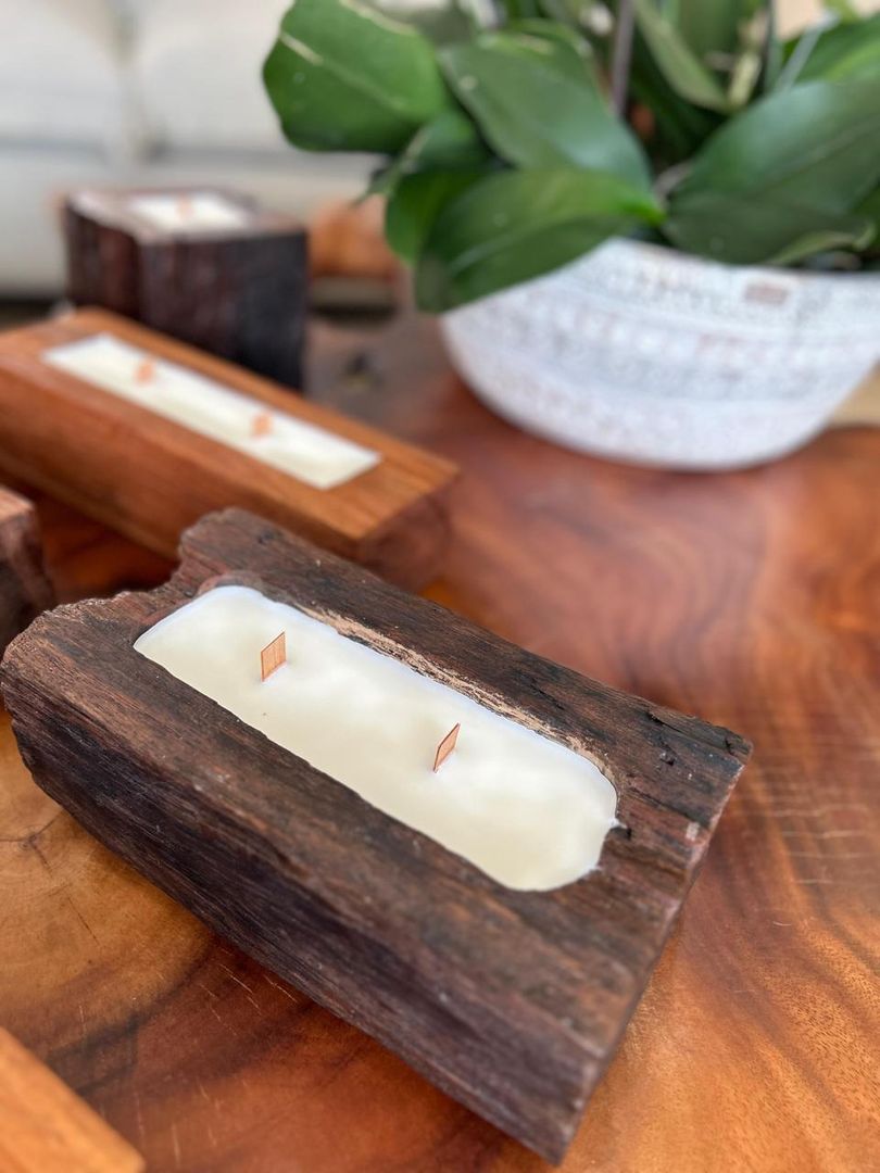 VELAS TRONCOS RECTANGULARES