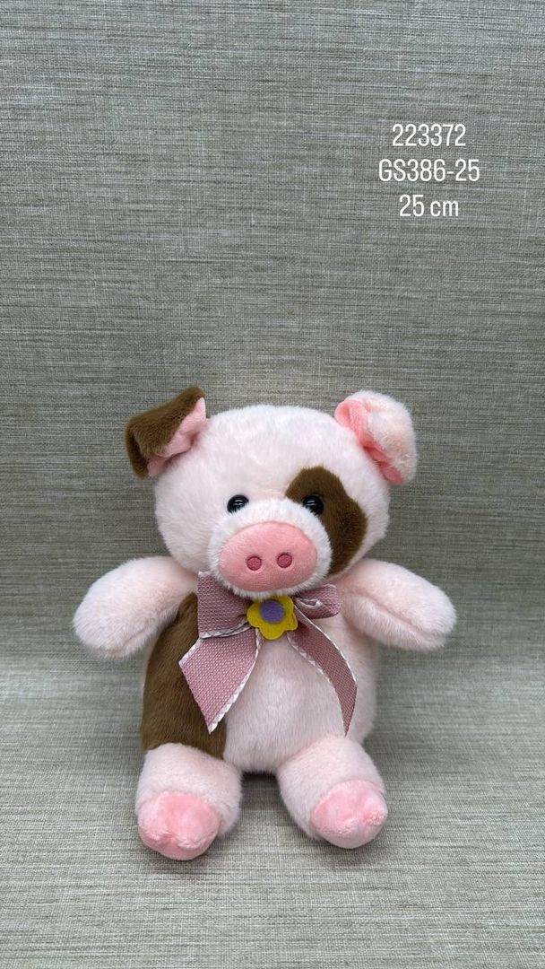 CERDITO CON MOÑO 25 CM