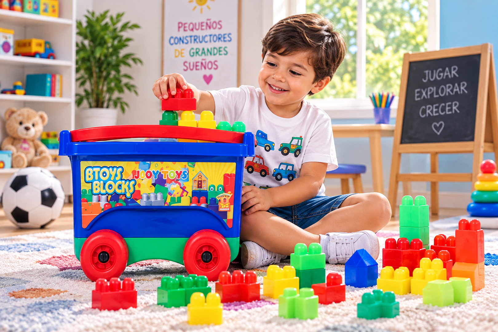 VAGON BTOYS BLOCKS NIÑO-BTOY