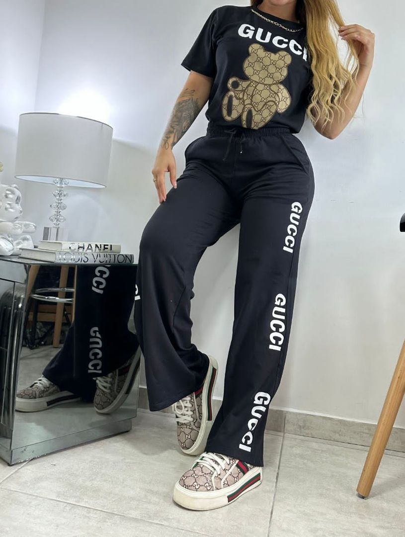 Conjunto de Jogguer Bota Recta 