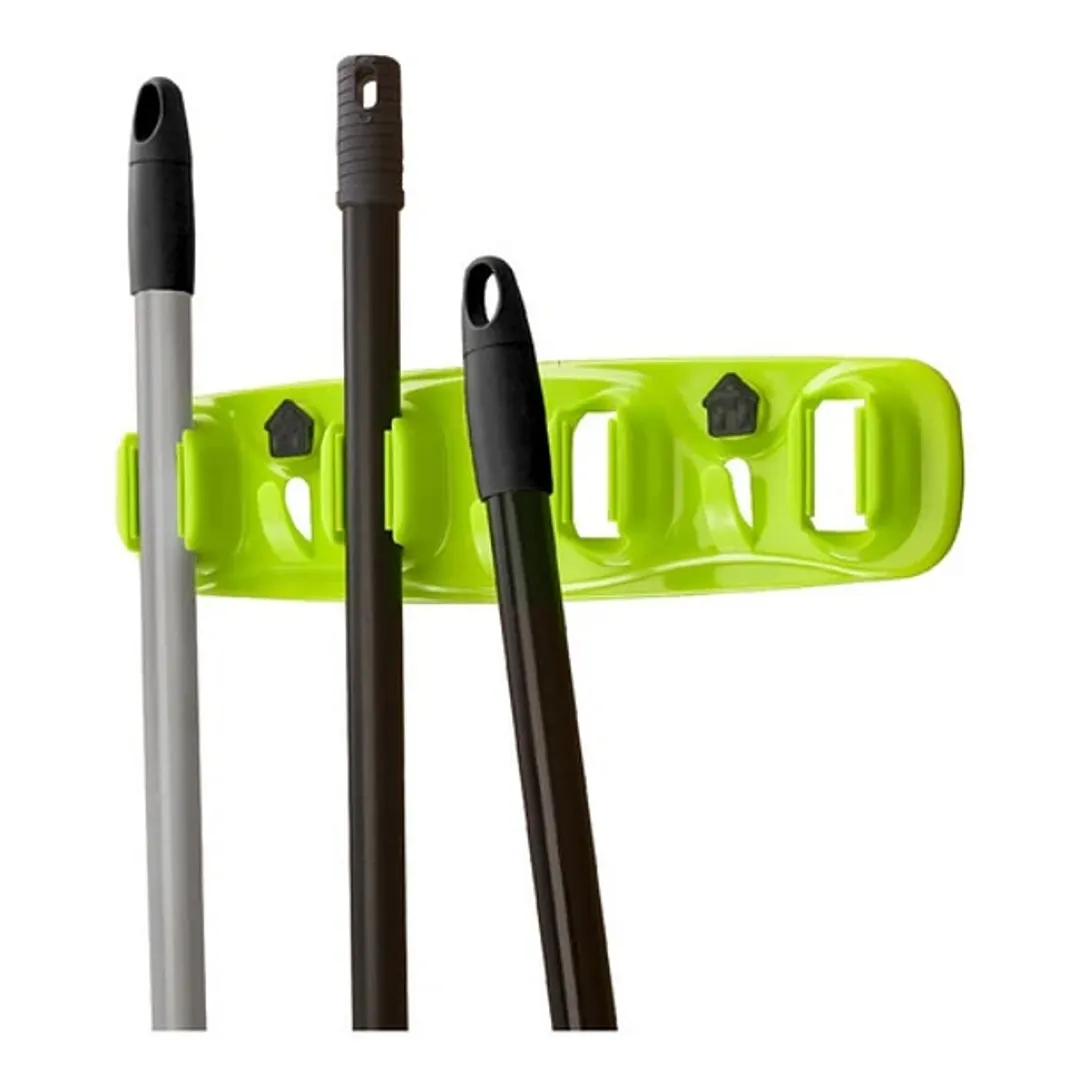 N. PORTA ESCOBAS PREMIUM VERDE 7 PTO