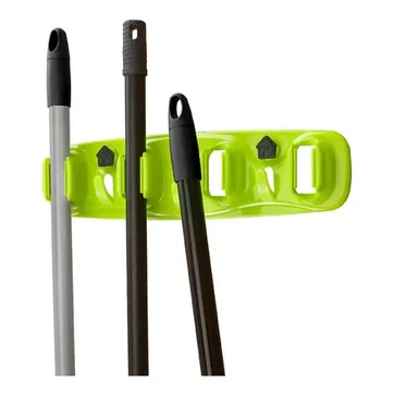 Imagen del producto N. PORTA ESCOBAS PREMIUM VERDE 7 PUESTOS 
