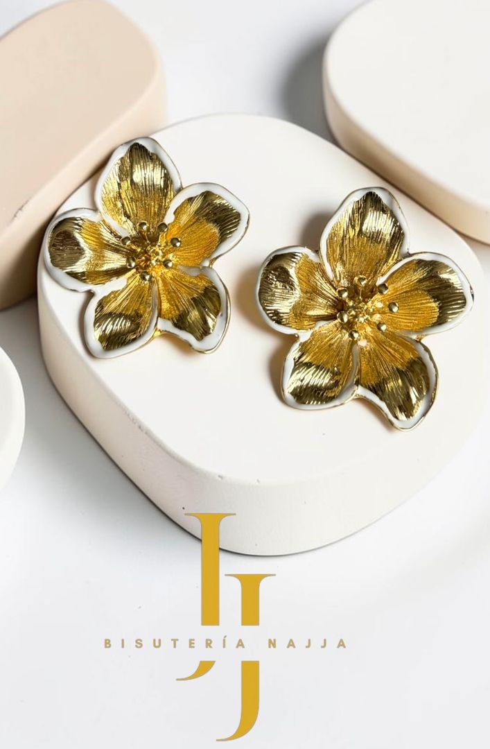 Arete Flor Miele 