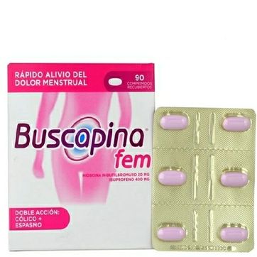 Imagen del producto BUSCAPINA FEM SOB X 6 TAB