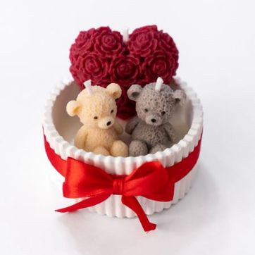 Imagen del producto Vela Ositos Enamorados