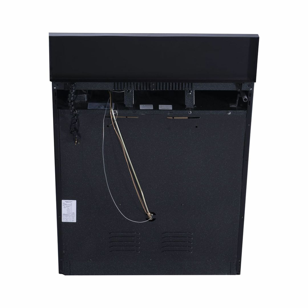 EST ABBA 6 PUESTOS FULL VIDRIO GRIL HIERRO FUNDIDO TRIPLE LLAMA	