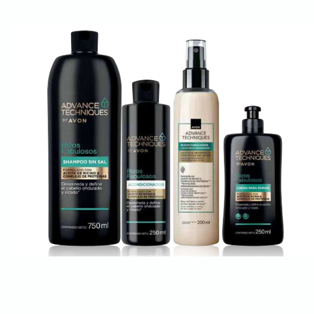 KIT X 4 ADVANCE TECHNIQUES RIZOS FABULOSOS
