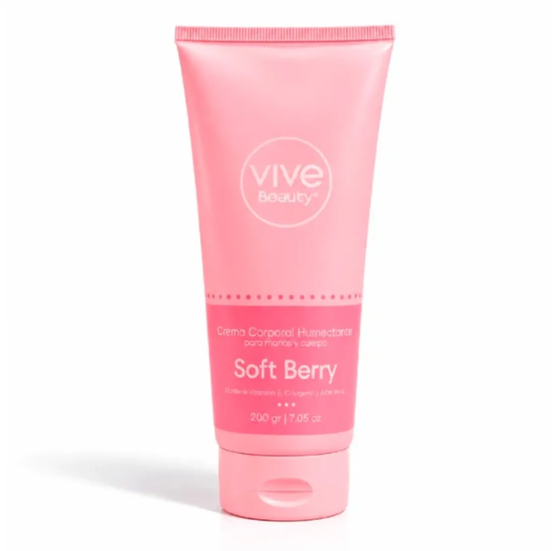 CREMA CORPORAL SOFT BERRY 200gr VIVE BEAUTY