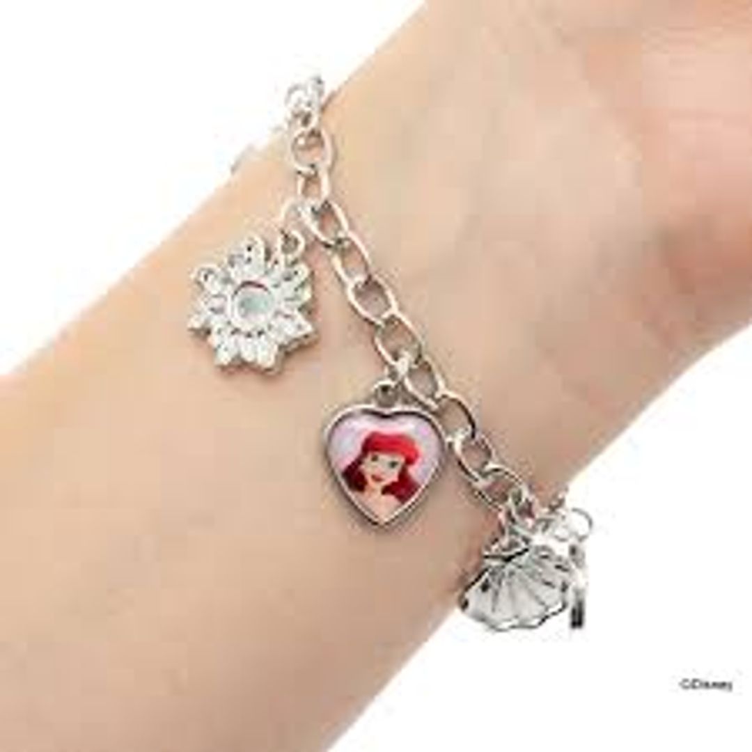 PULSERA PLATEADA PRINCESAS DY2292