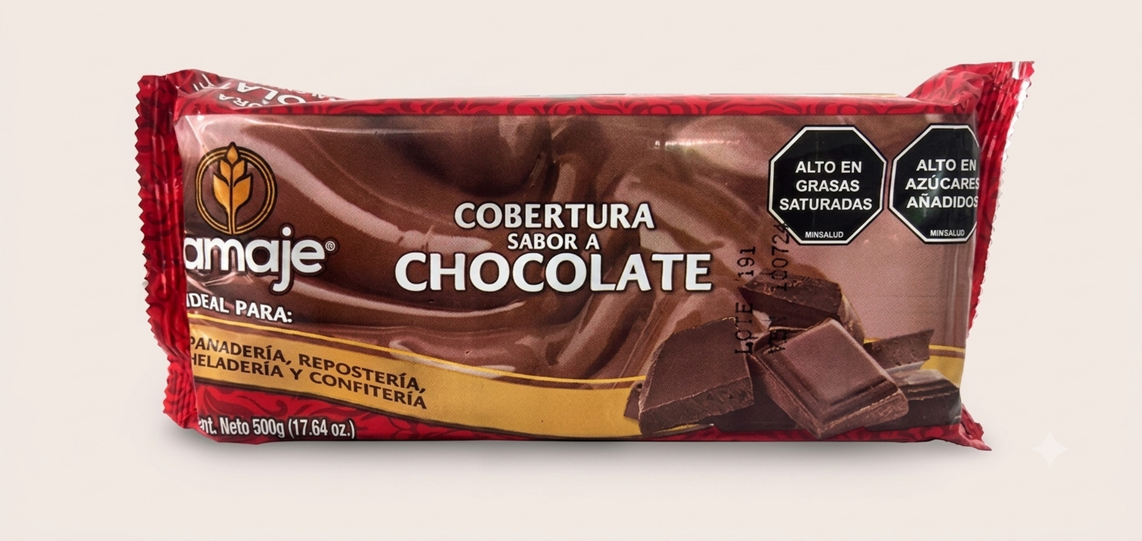 COBERTURA LAMAJE NEGRA ECO*500G