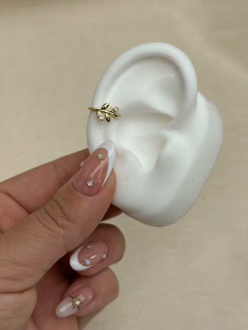 Earcuff hoja 