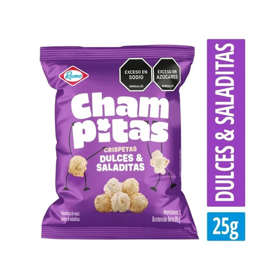 CHAMPITAS SALADAS RAMO*25G