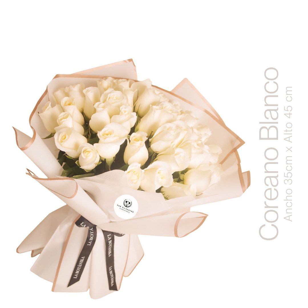 BOUQUET COREANO BLANCO 
